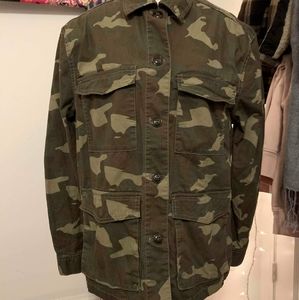Camouflage overshirt